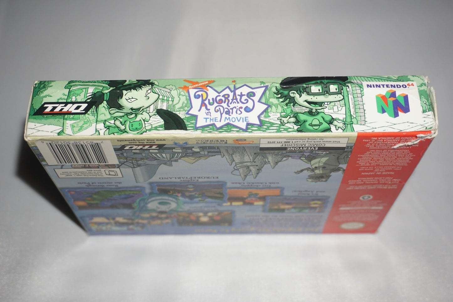 Rugrats In Paris Movie (Nintendo 64 N64) Complete in Box CIB