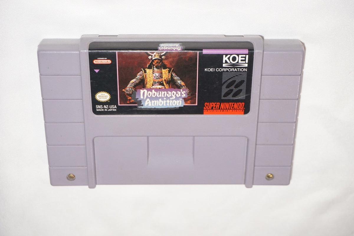 Nobunaga's Ambition (Super Nintendo SNES) Cart Only