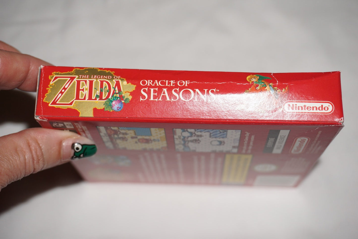 Legend of Zelda Oracle of Season (Nintendo Game Boy Color GameBoy) Complete CIB