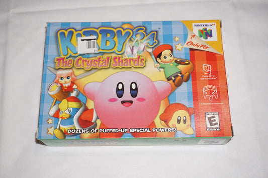 Kirby 64: The Crystal Shards (Nintendo 64 N64) Complete in Box CIB Authentic