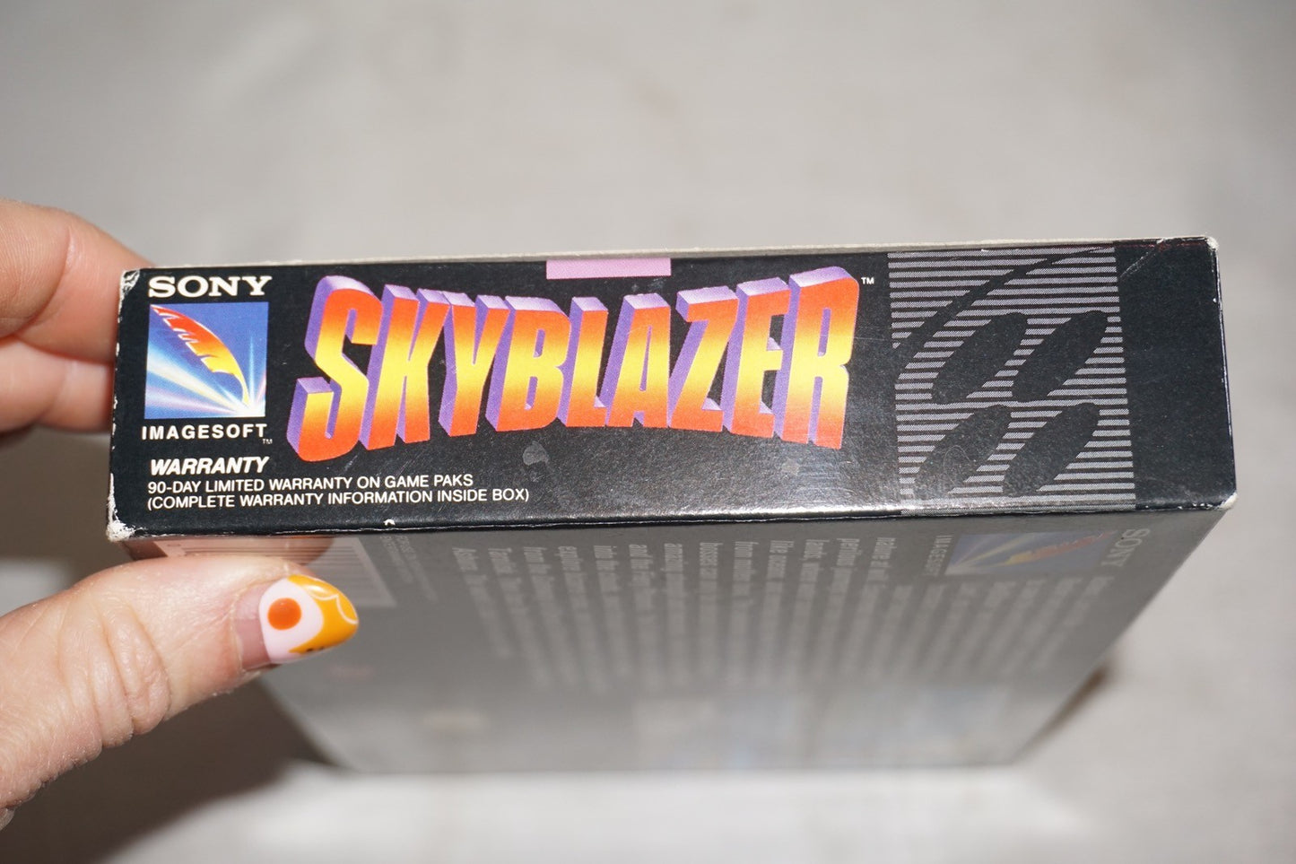 Skyblazer (Super Nintendo SNES) Complete in Box CIB