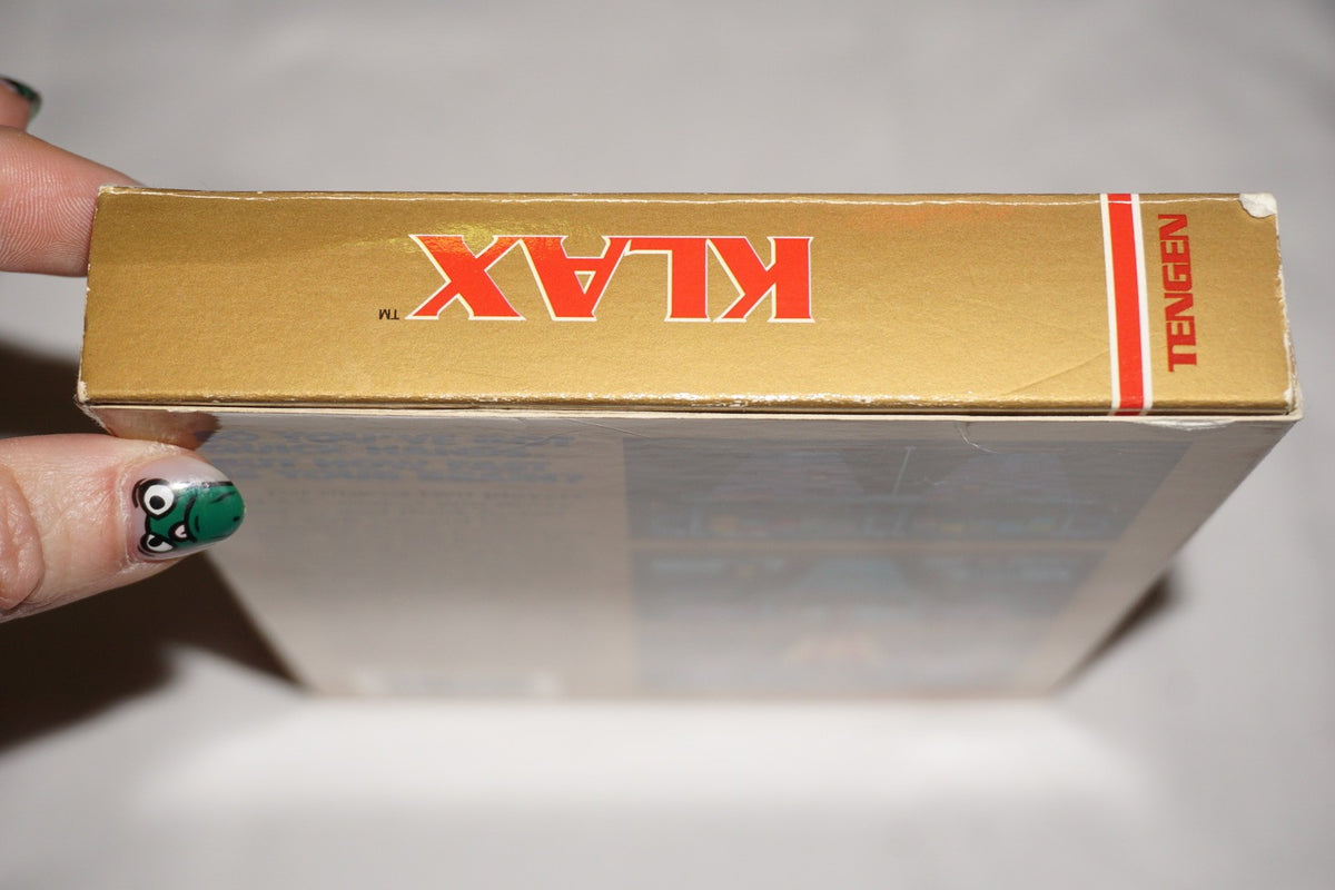 Klax (Nintendo NES) Complete in Box w/ Reg CIB