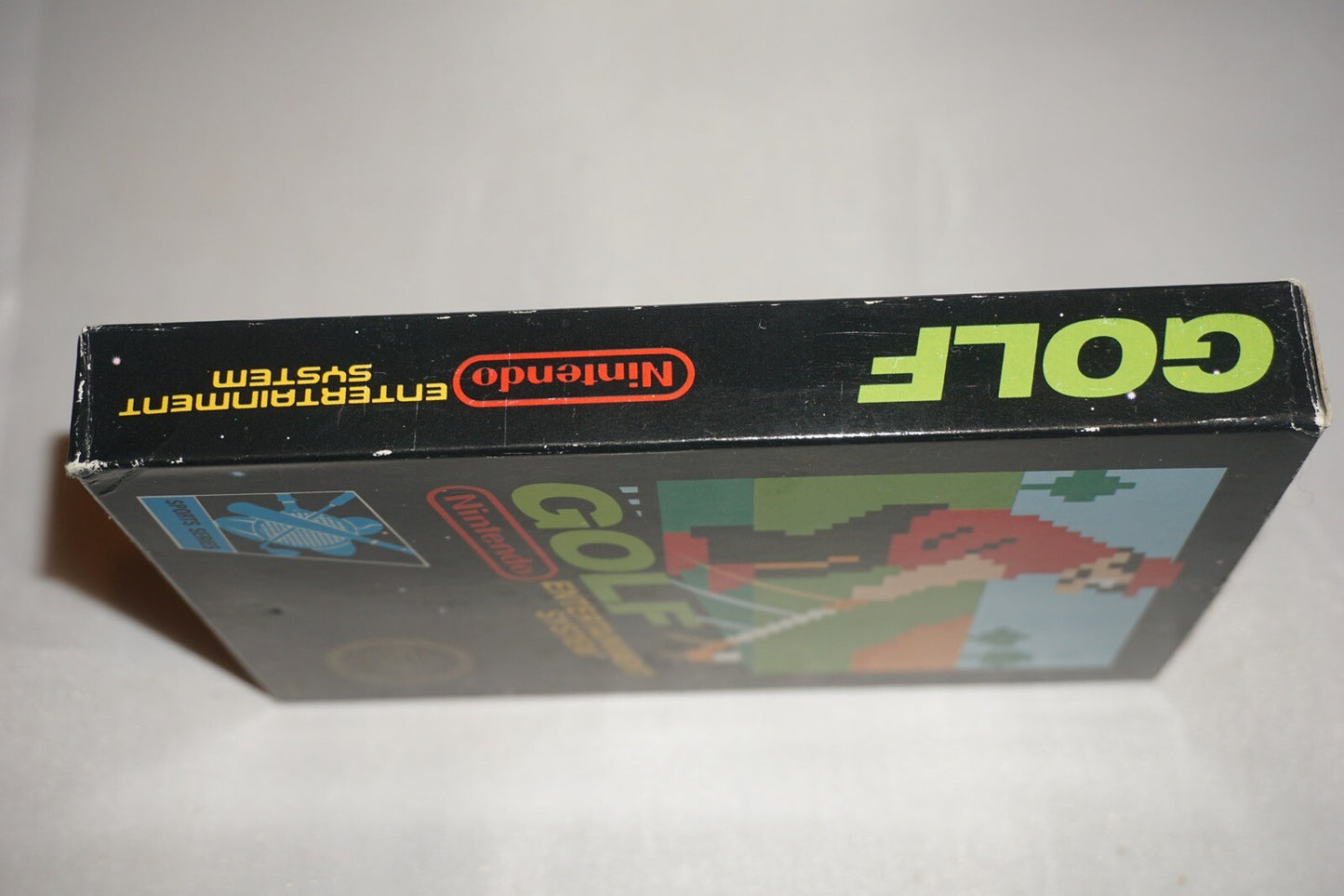 Golf CIRCLE (Nintendo NES) Complete in Box CIB #2
