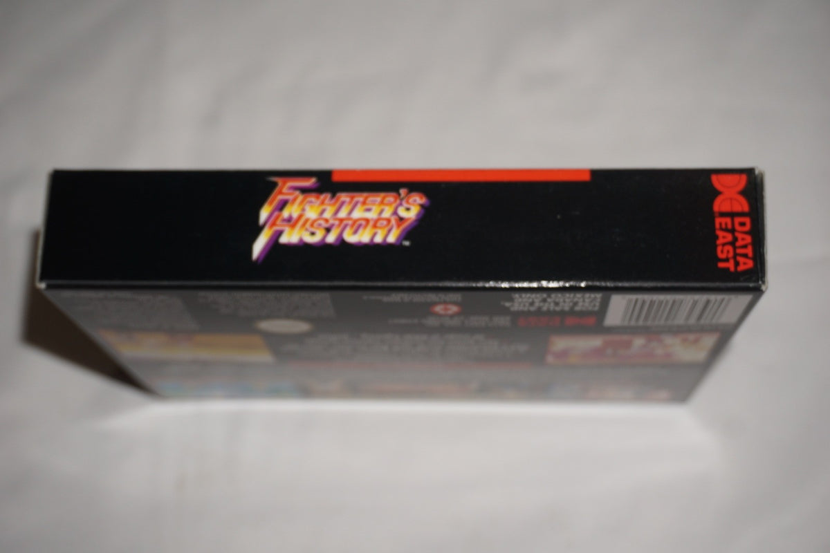 Fighter's History (Super Nintendo SNES) Complete in Box CIB