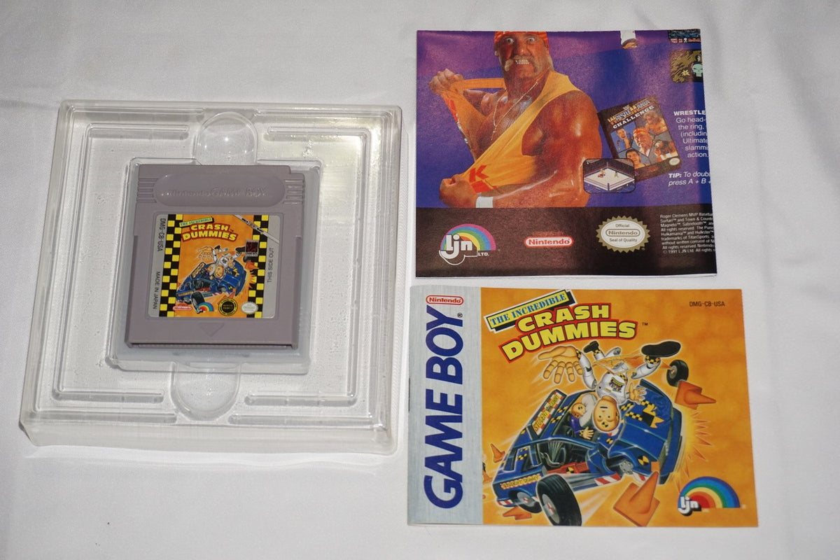 Incredible Crash Dummies (Nintendo Game Boy Gameboy) Complete in Box CIB
