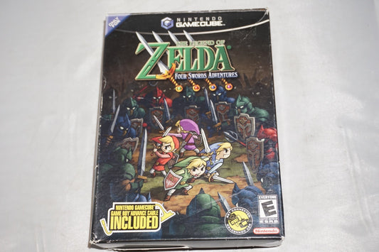 Legend of Zelda: Four Swords Adventures (Nintendo Gamecube) Complete in Box CIB