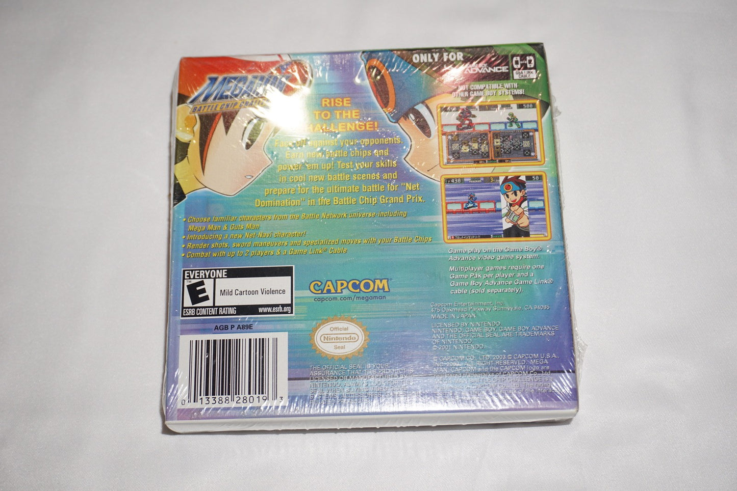 Mega Man Battle Chip Challenge (Nintendo Game Boy Advance GBA) NEW Sealed