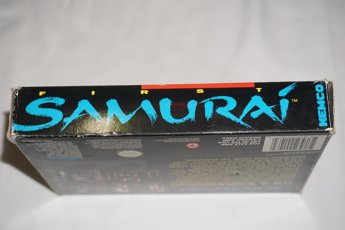 First Samurai (Super Nintendo SNES) Complete in Box CIB