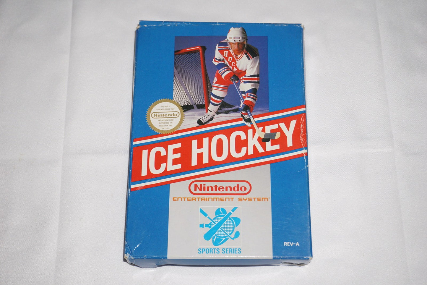 Ice Hockey (Nintendo NES) Complete in Box CIB