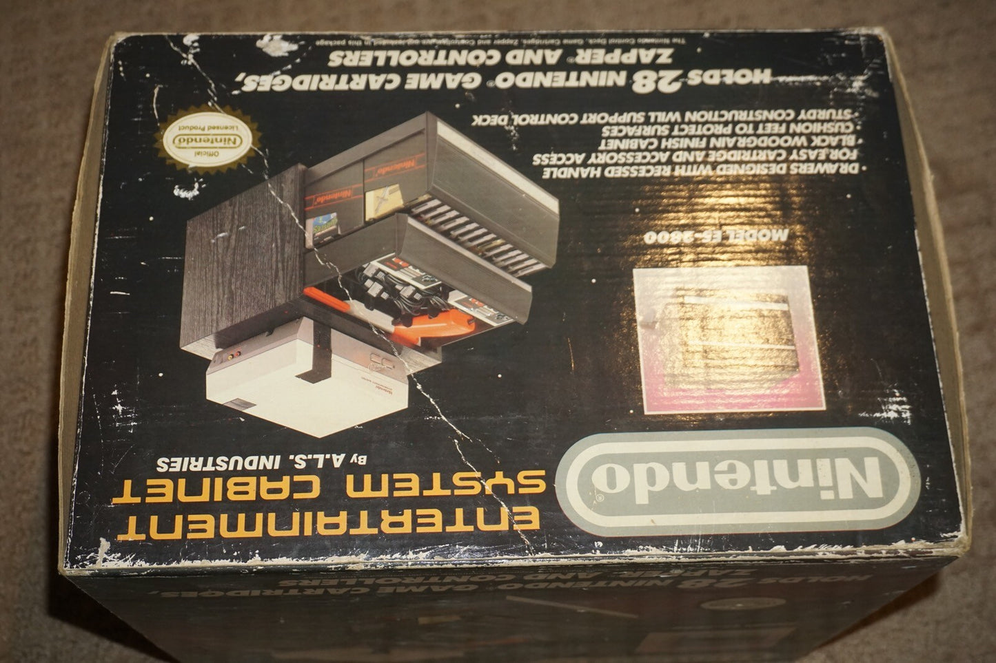 Entertainment System Cabinet (Nintendo NES) NEW ALS A.L.S ES-2800