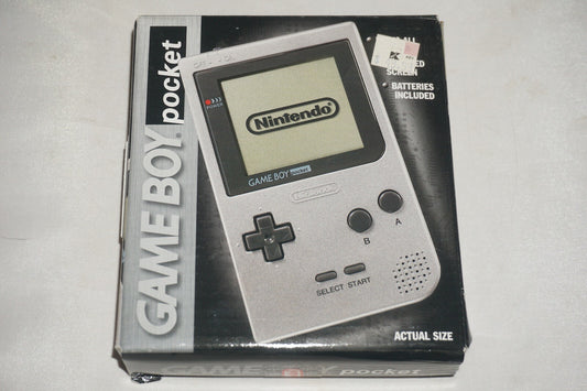 Silver Nintendo Game Boy Pocket System Console NEW Factory Sealed In Box