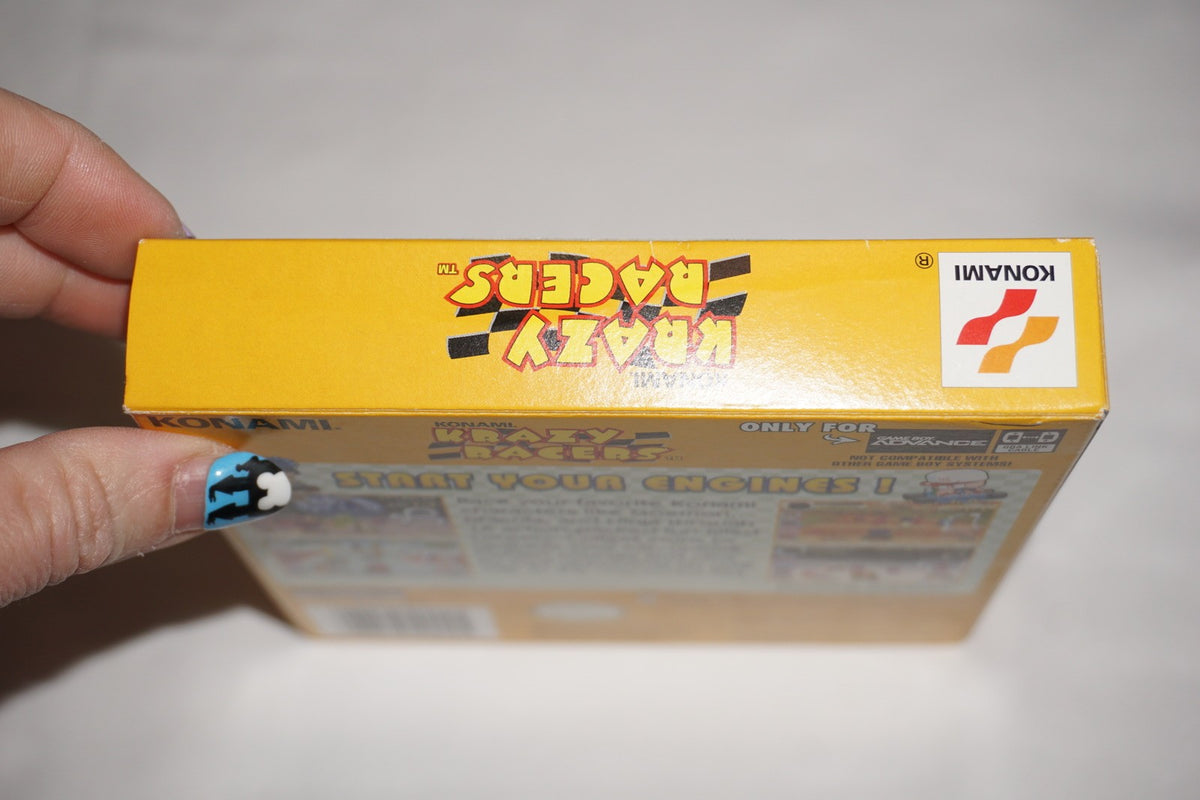 Krazy Racers Konami (Game Boy Advance GBA) Complete in Box CIB