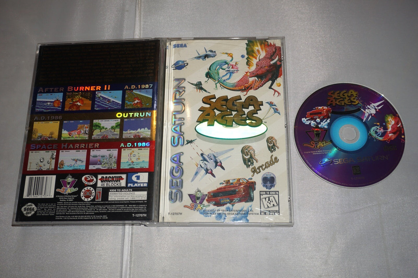 Sega Ages (Sega Saturn) Complete w/ Reg Card