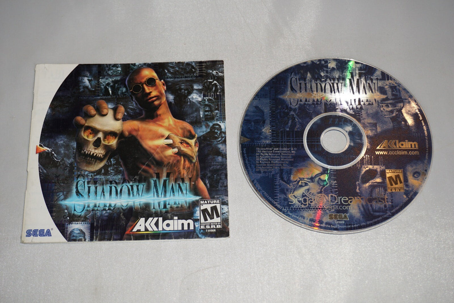 Shadowman (Sega Dreamcast) with Manual Tested