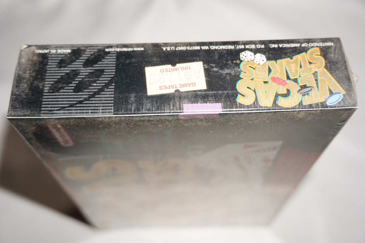 Vegas Stakes (Super Nintendo SNES) NEW Sealed