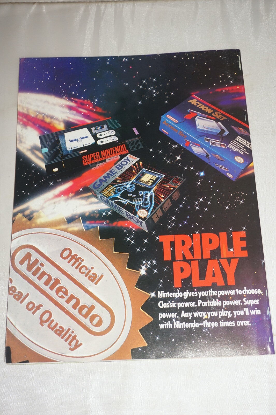 Nintendo Power Vol 37 Lemmings Magazine #1 Poster NM