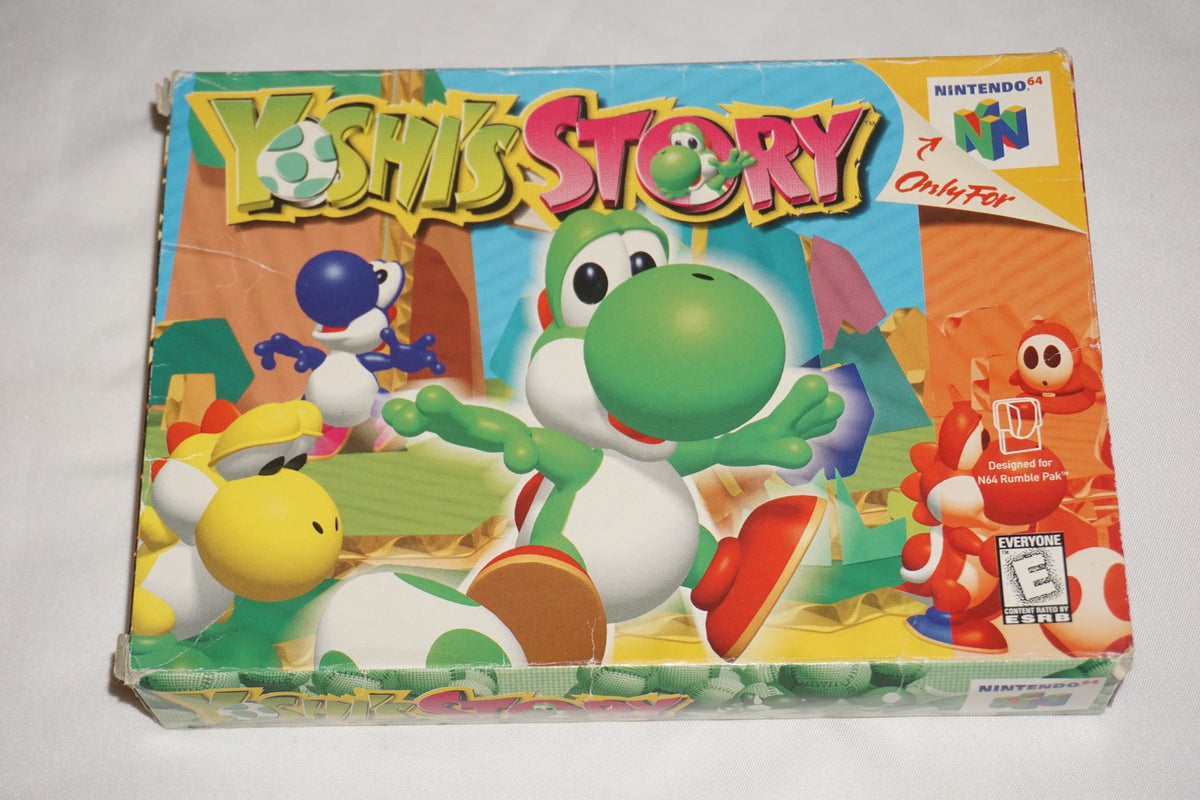 Yoshi's Story (Nintendo 64 N64) Complete in Box CIB Authentic