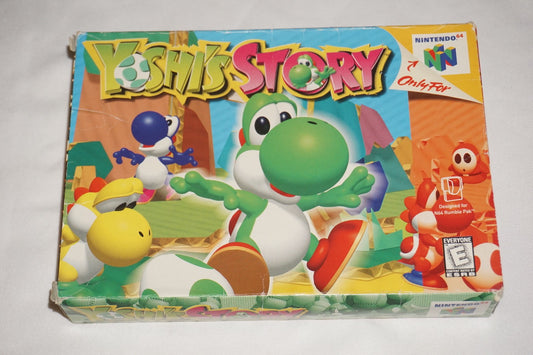 Yoshi's Story (Nintendo 64 N64) Complete in Box CIB Authentic