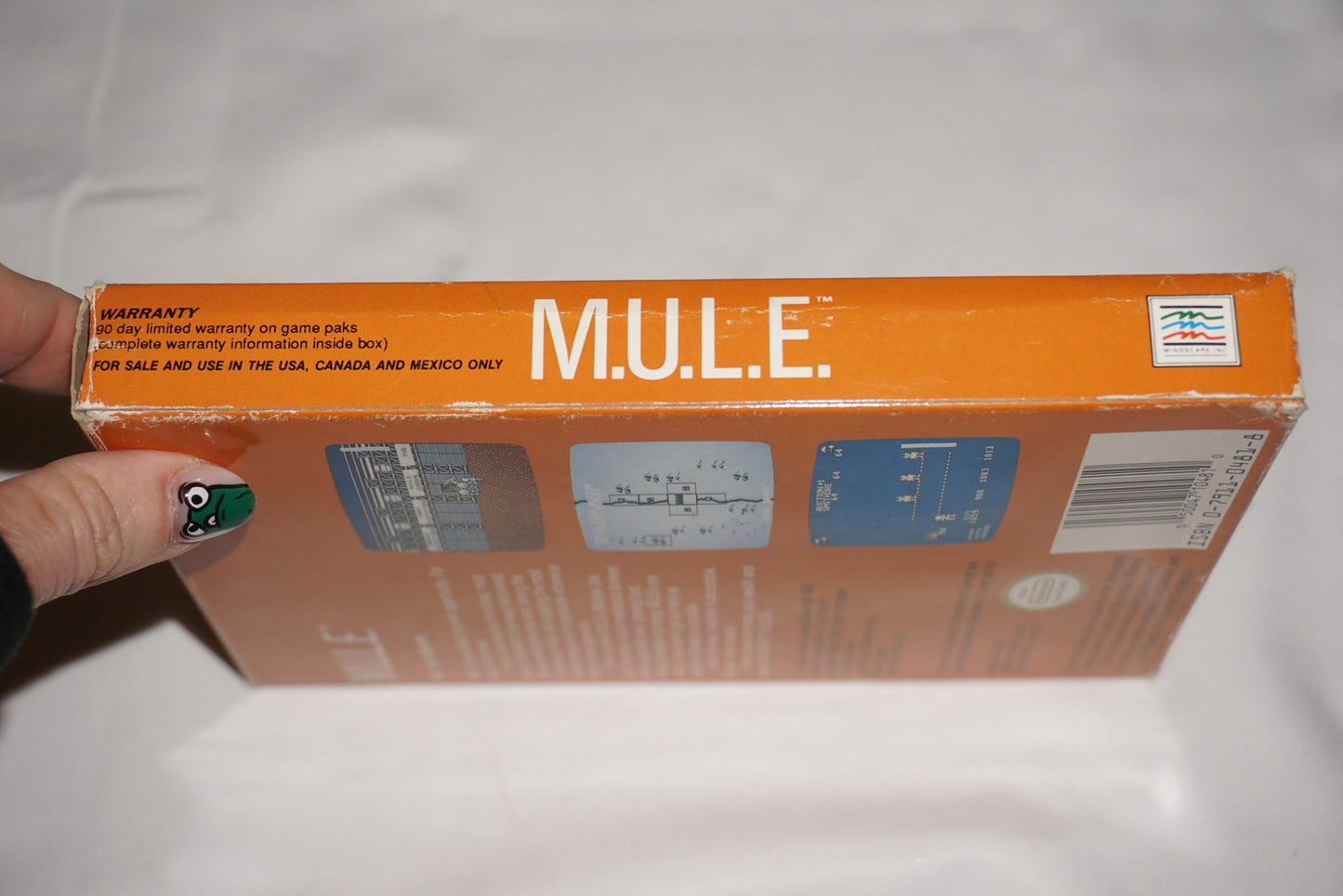 M.U.L.E Mule (Nintendo NES) Complete in Box CIB