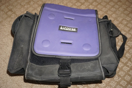 Purple/Black Carrying Case (Nintendo GameBoy Advance Gamecube GBA) Official OEM