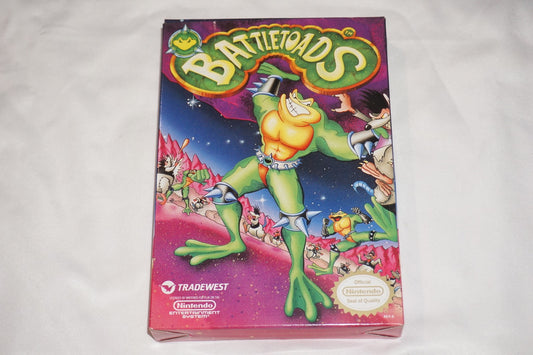 Battletoads (Nintendo NES) Complete in Box CIB