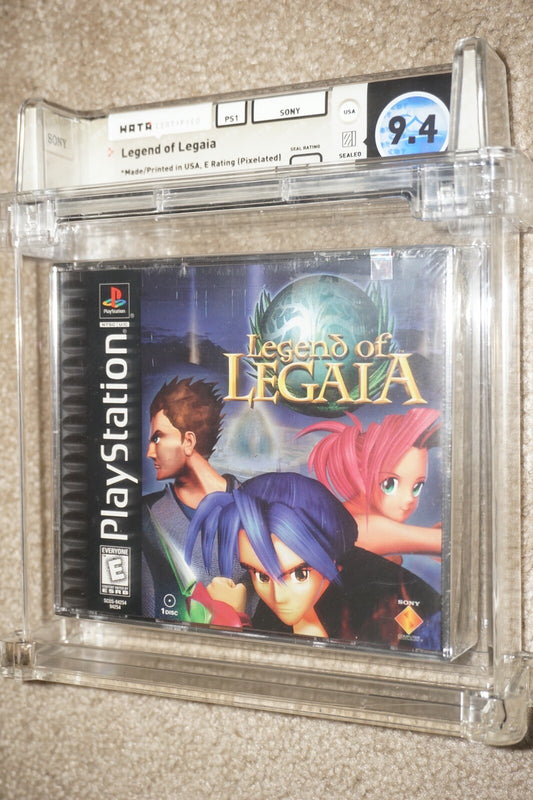 Legend Of Legaia (Sony Playstation 1 ps1) WATA 9.4 A NEW Sealed