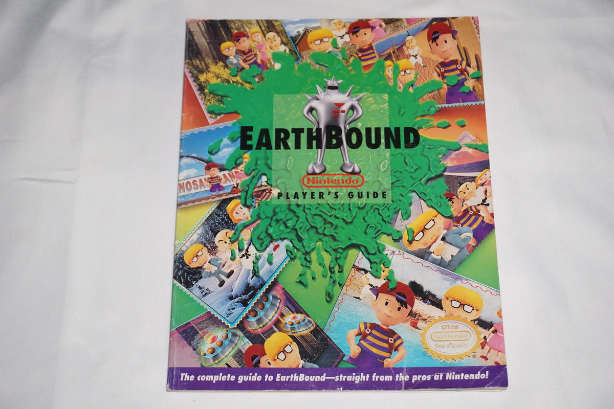 Earthbound Player's Strategy Guide Super Nintendo SNES w/ Cards
