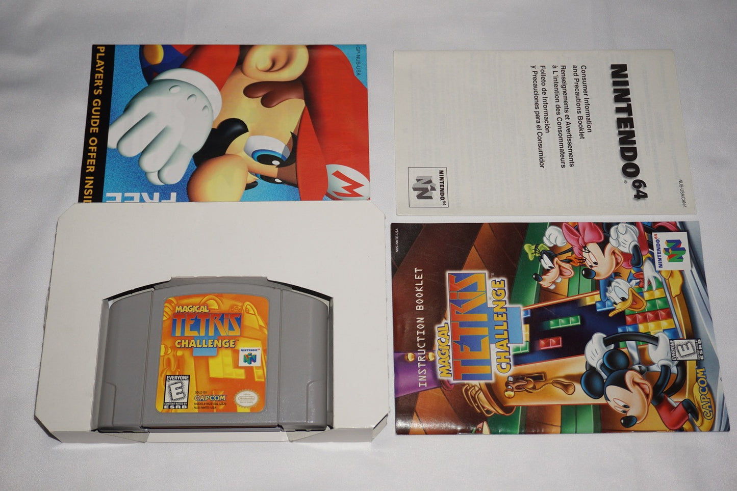 Magical Tetris Challenge (Nintendo 64 N64) Complete in Box CIB