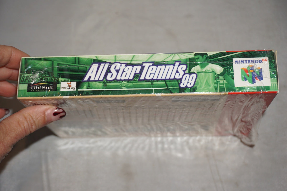 All Star Tennis 99 (Nintendo 64 N64) Complete in Box CIB
