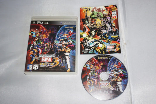 Ultimate Marvel vs Capcom 3 (Playstation 3 ps3) Complete KOREAN Import