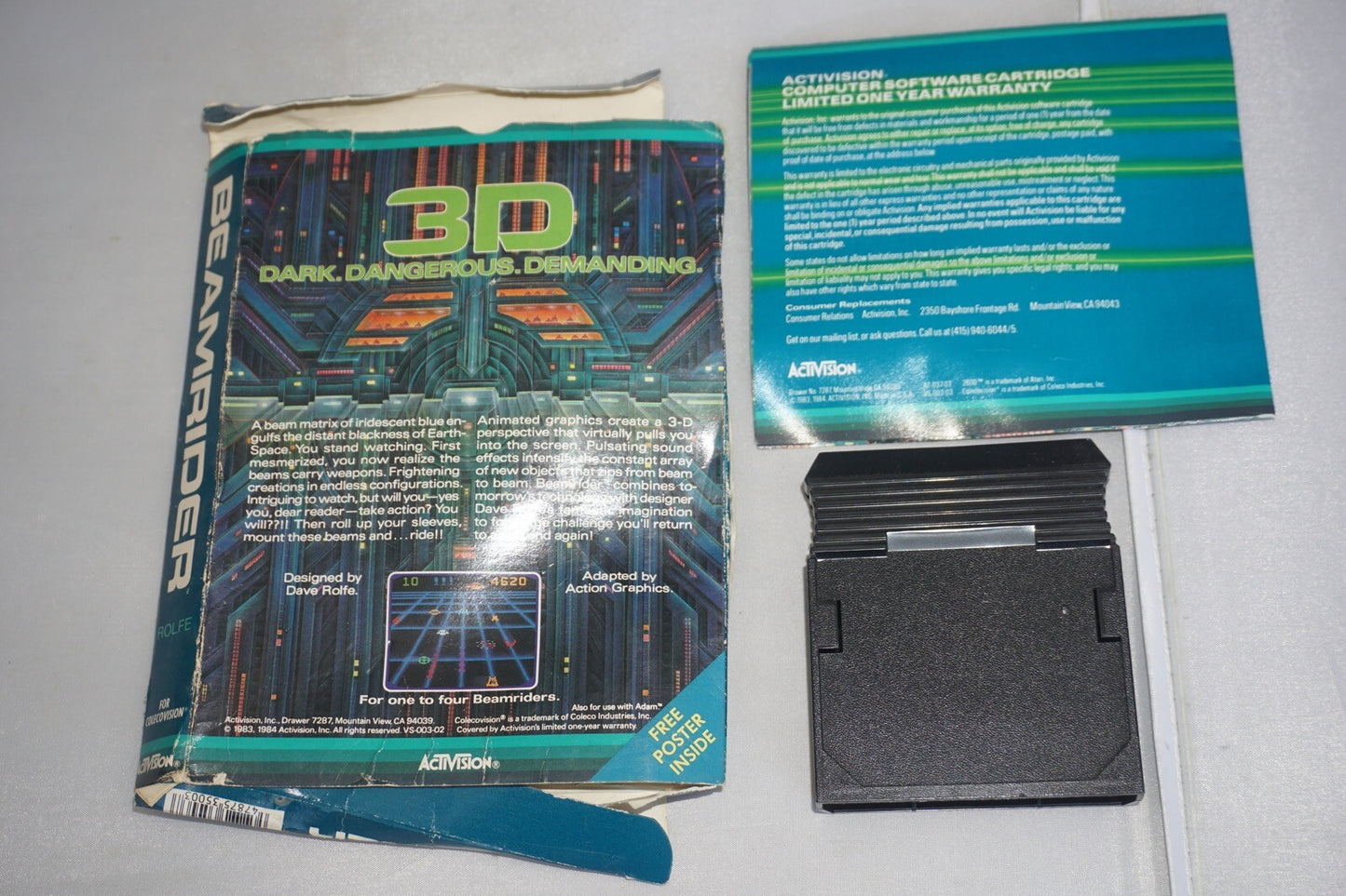 Beamrider (Colecovision) Complete In Box