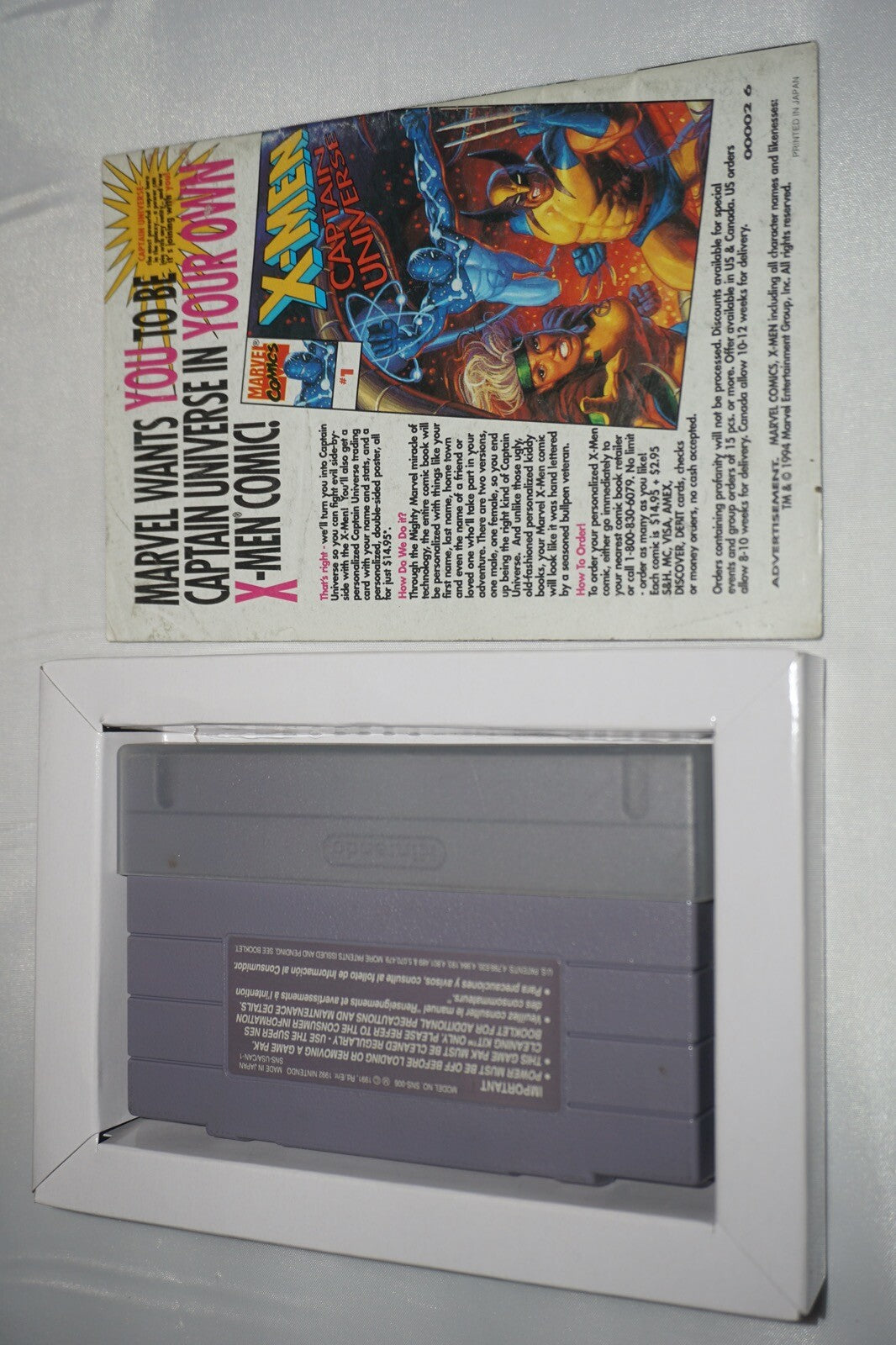 Spider-Man (Super Nintendo SNES) Complete in Box CIB