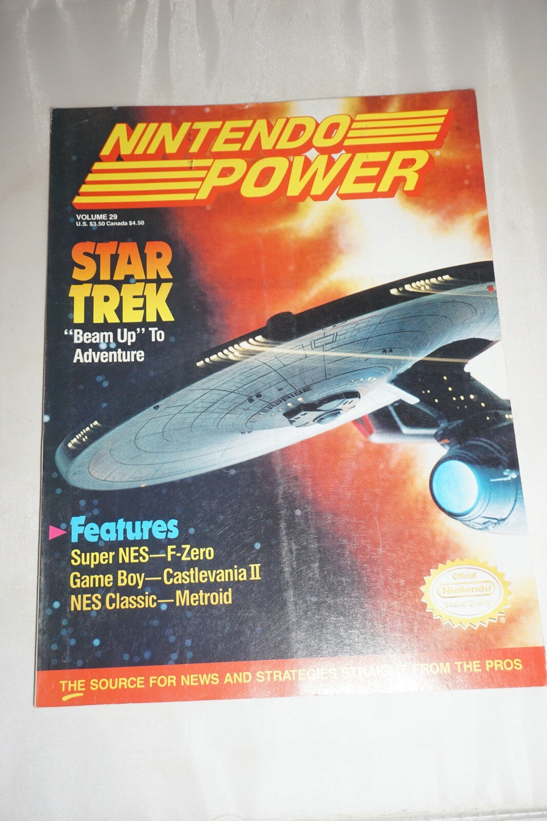 Nintendo Power Vol 29 Star Trek Magazine #1 Poster
