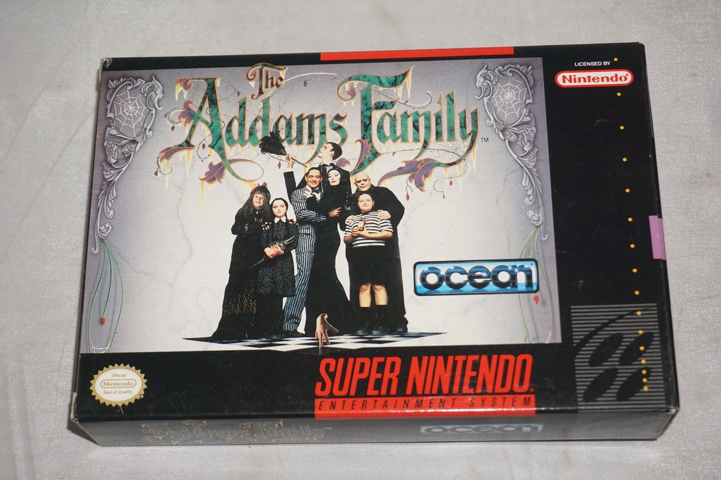 Addams Family (Super Nintendo SNES) Complete in Box CIB