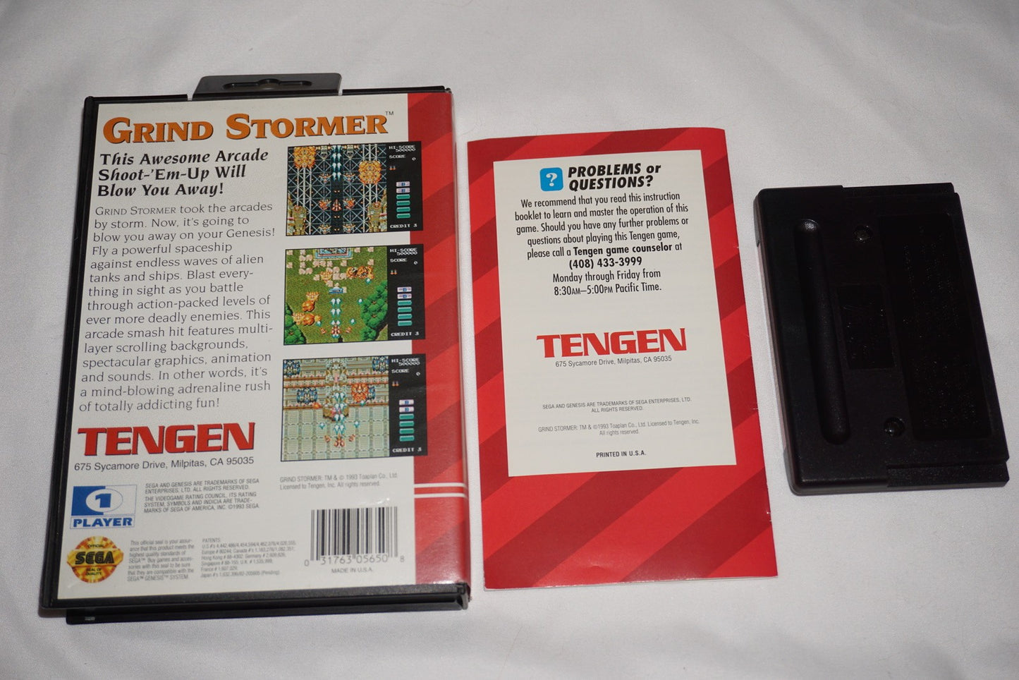 Grind Stormer (Sega Genesis) Complete