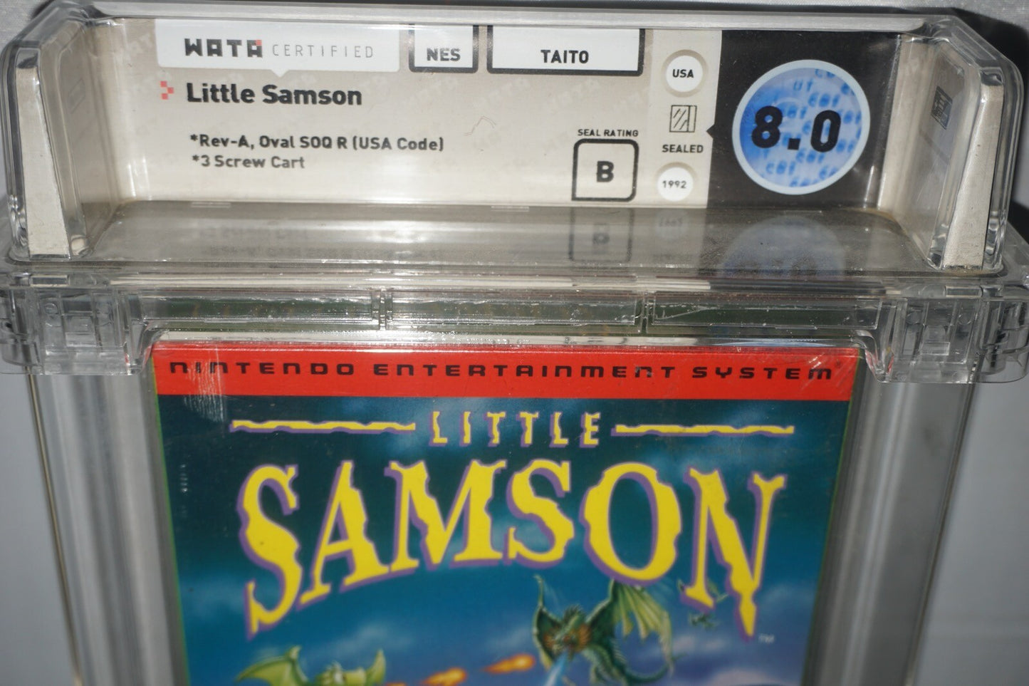 Little Samson (Nintendo NES) 8.0 B NEW Sealed