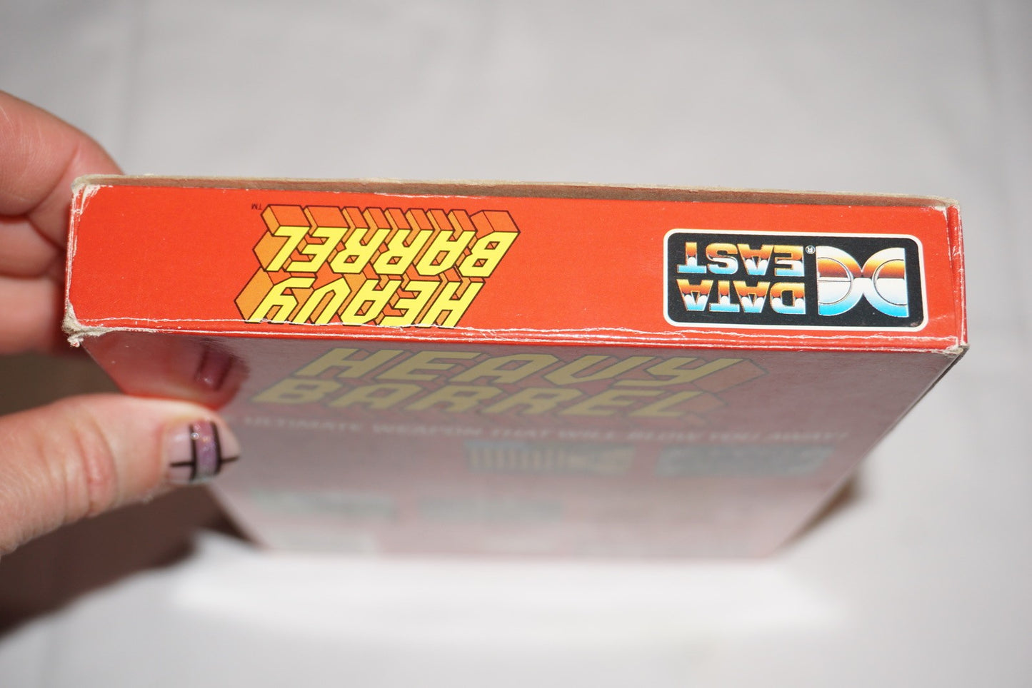 Heavy Barrel (Nintendo NES) Complete in Box w/ Reg Card CIB