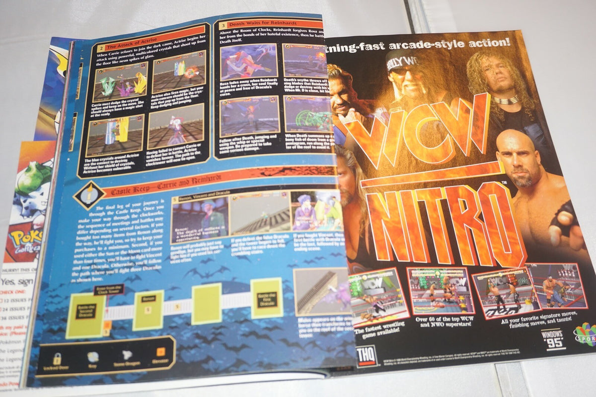 Nintendo Power Vol 118 Tonic Trouble Magazine #2 Poster Charmeleon Pokemon NM
