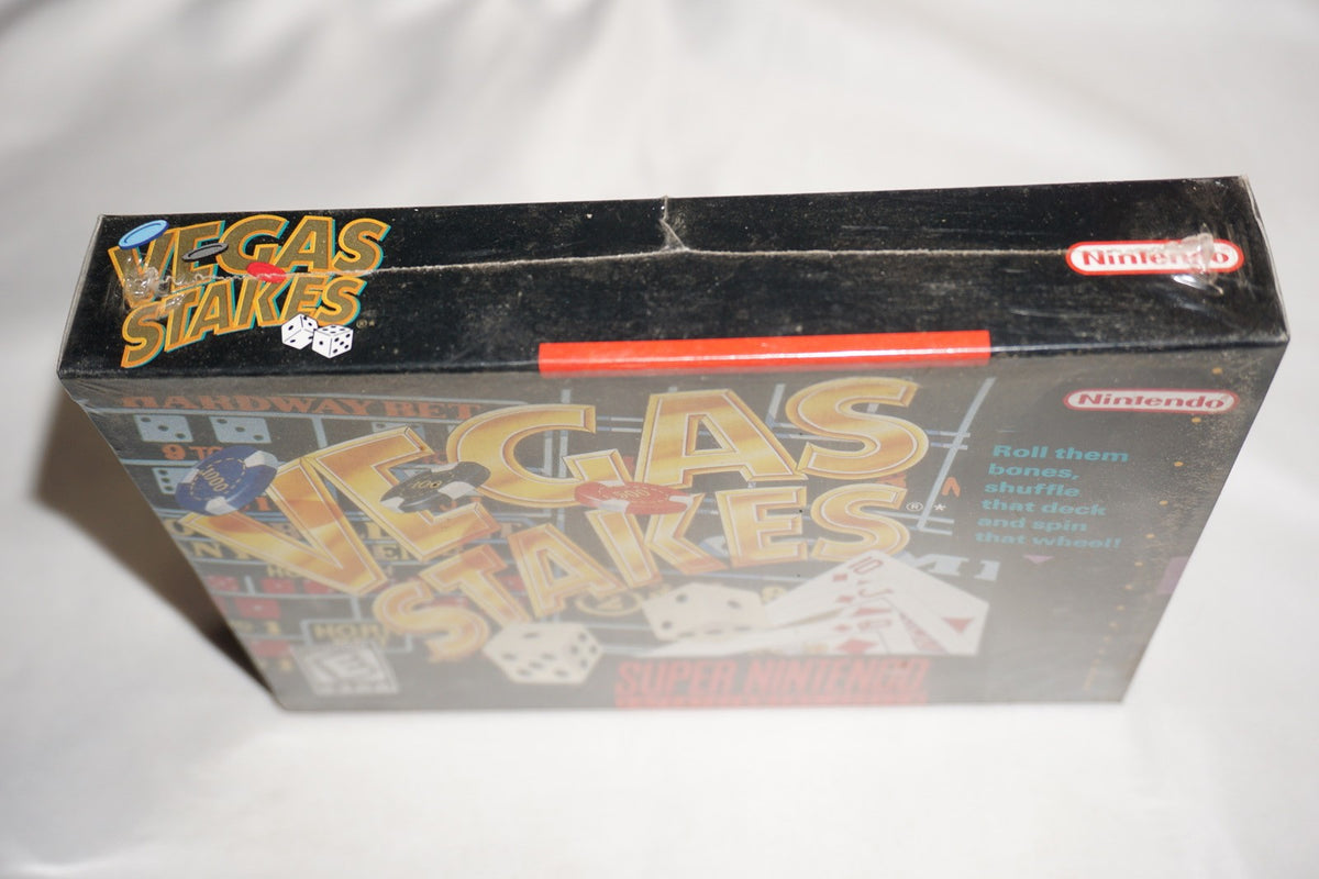 Vegas Stakes (Super Nintendo SNES) NEW Sealed
