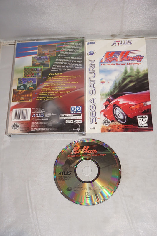 High Velocity (Sega Saturn) Complete w/ Reg Card