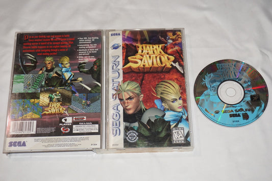 Dark Savior (Sega Saturn) Complete w/ Reg Card