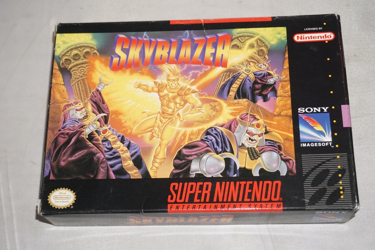 Skyblazer (Super Nintendo SNES) Complete in Box CIB