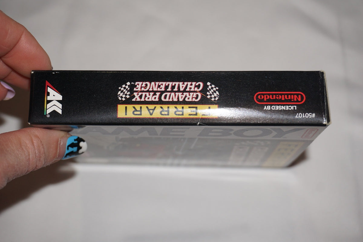 Ferrari Grand Prix Challenge (Nintendo Game Boy) Complete in Box w/ Reg CIB