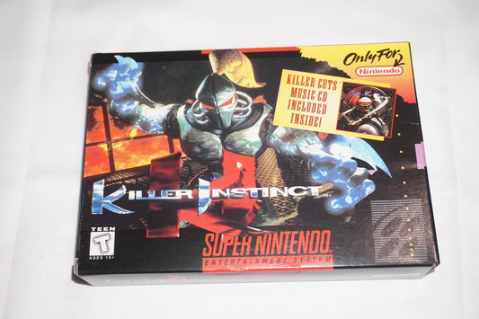 Killer Instinct (Super Nintendo SNES) Complete in Box CIB
