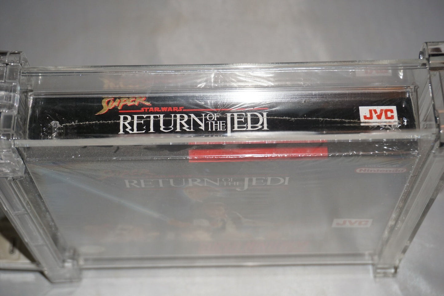 Star Wars Return of Jedi (Super Nintendo SNES) WATA 8.0 A NEW Sealed MIJ JVC