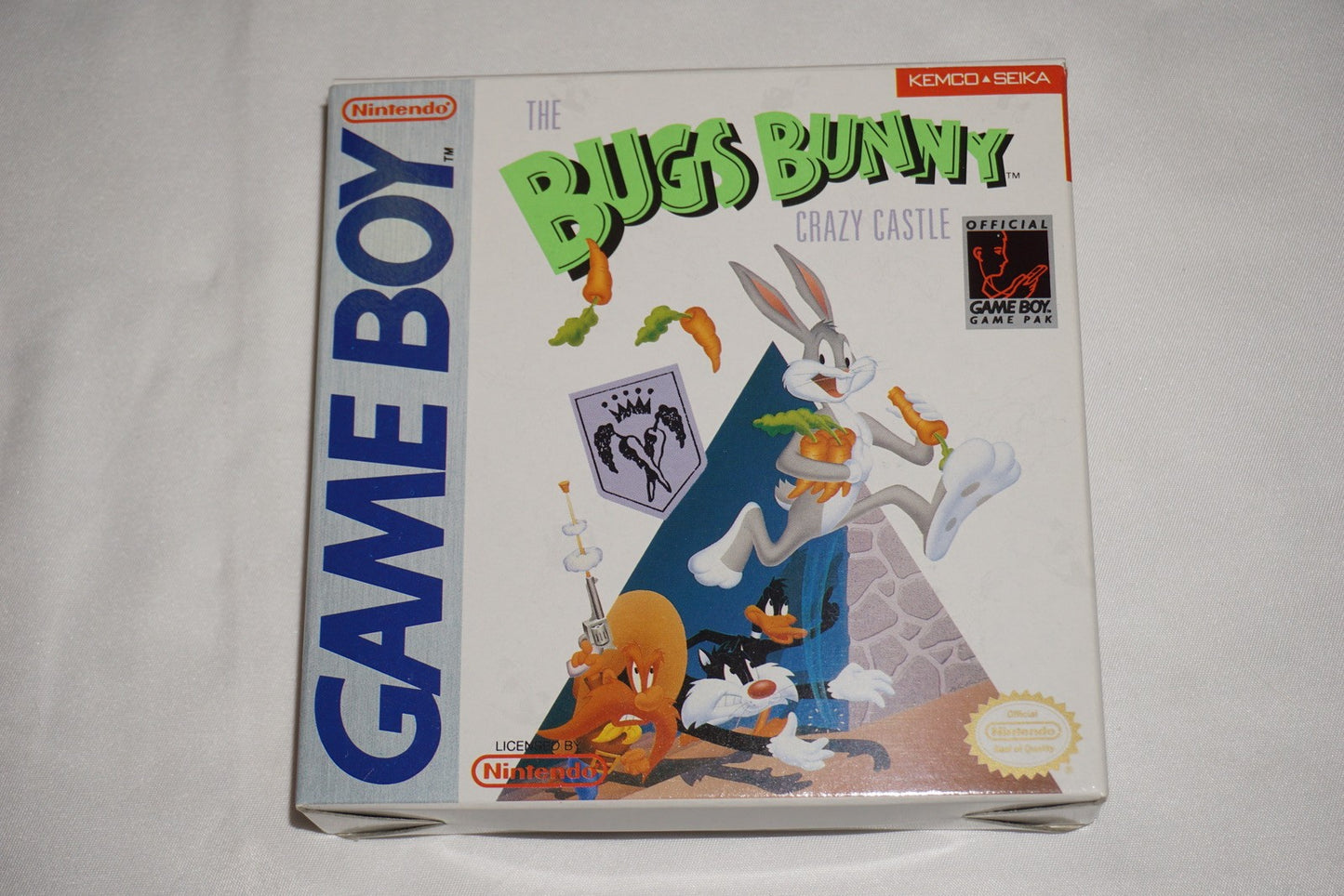 Bugs Bunny Crazy Castle (Nintendo Game Boy Game Boy) Complete in Box w/ Reg CIB