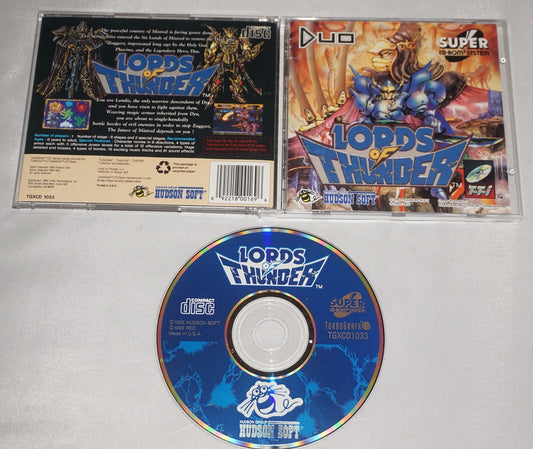 Lords Of Thunder (Turbo Grafx CD) Complete in Case Turbografx