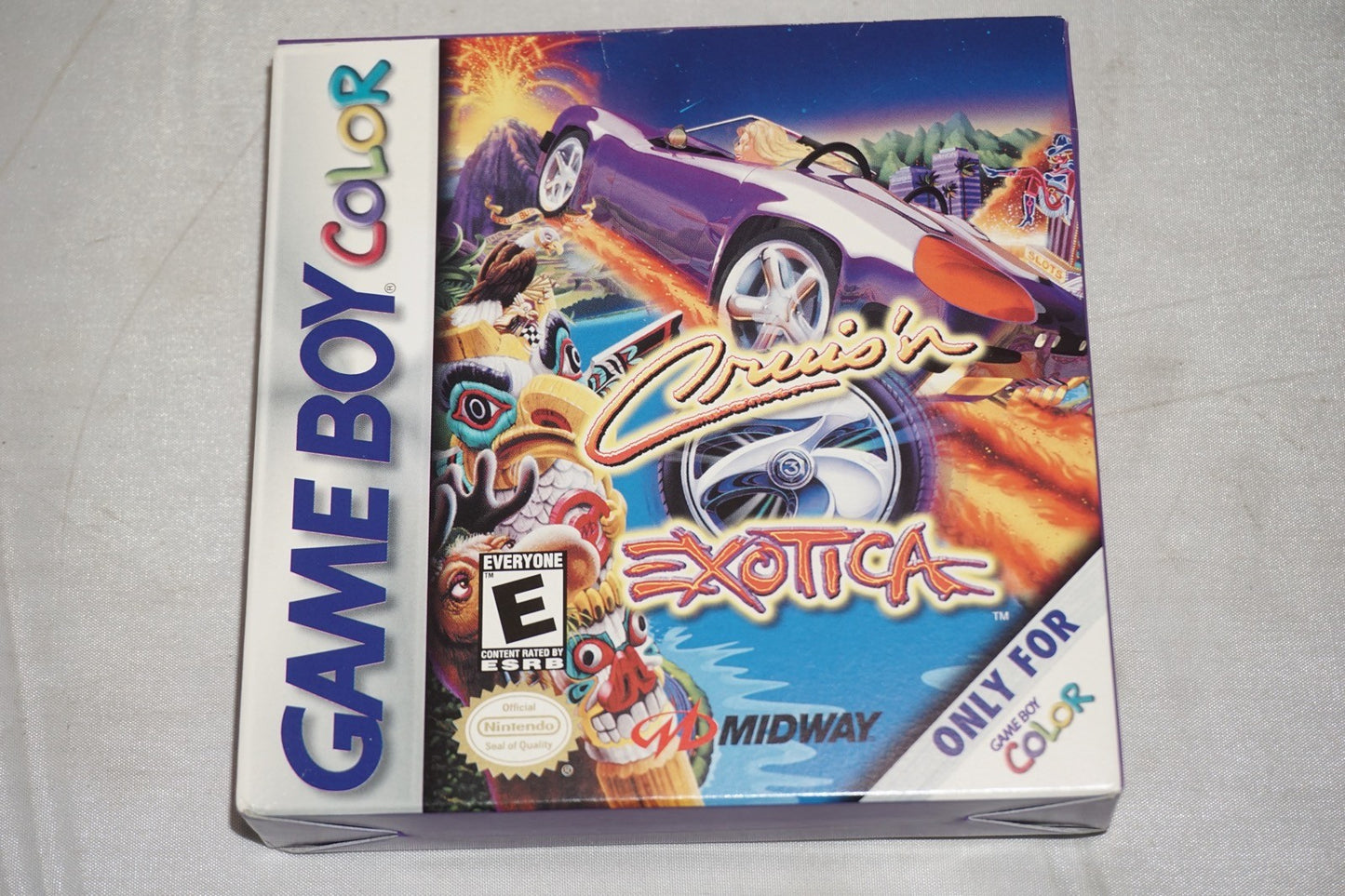 Cruis'n Exotica Cruisin (Nintendo Gameboy Color Game Boy GB) Complete CIB