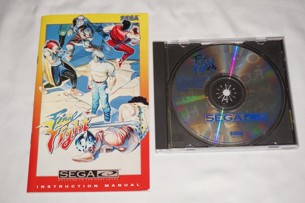 Final Fight (Sega CD) Complete in Box w/ Reg CIB