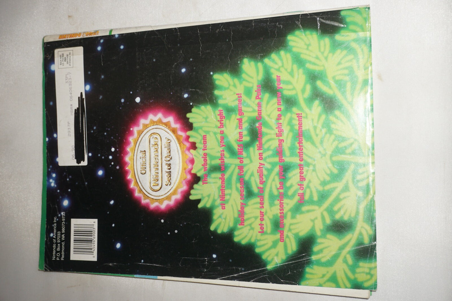 November/December 1989 Tetris Nintendo Power Magazine #6 Map Guide